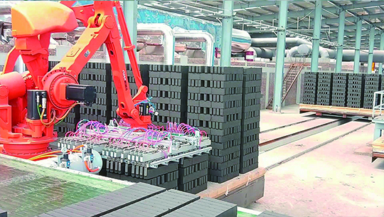 磚瓦自動(dòng)化碼垛