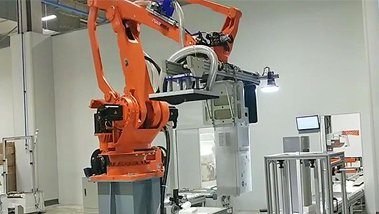 機(jī)器人視覺應(yīng)用飲水機(jī)全自動(dòng)流水線