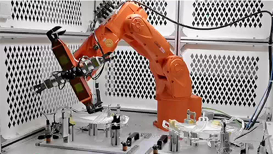 車燈澆口剪切應用